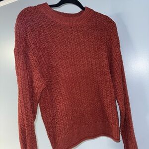 Cozy Rust Sweater